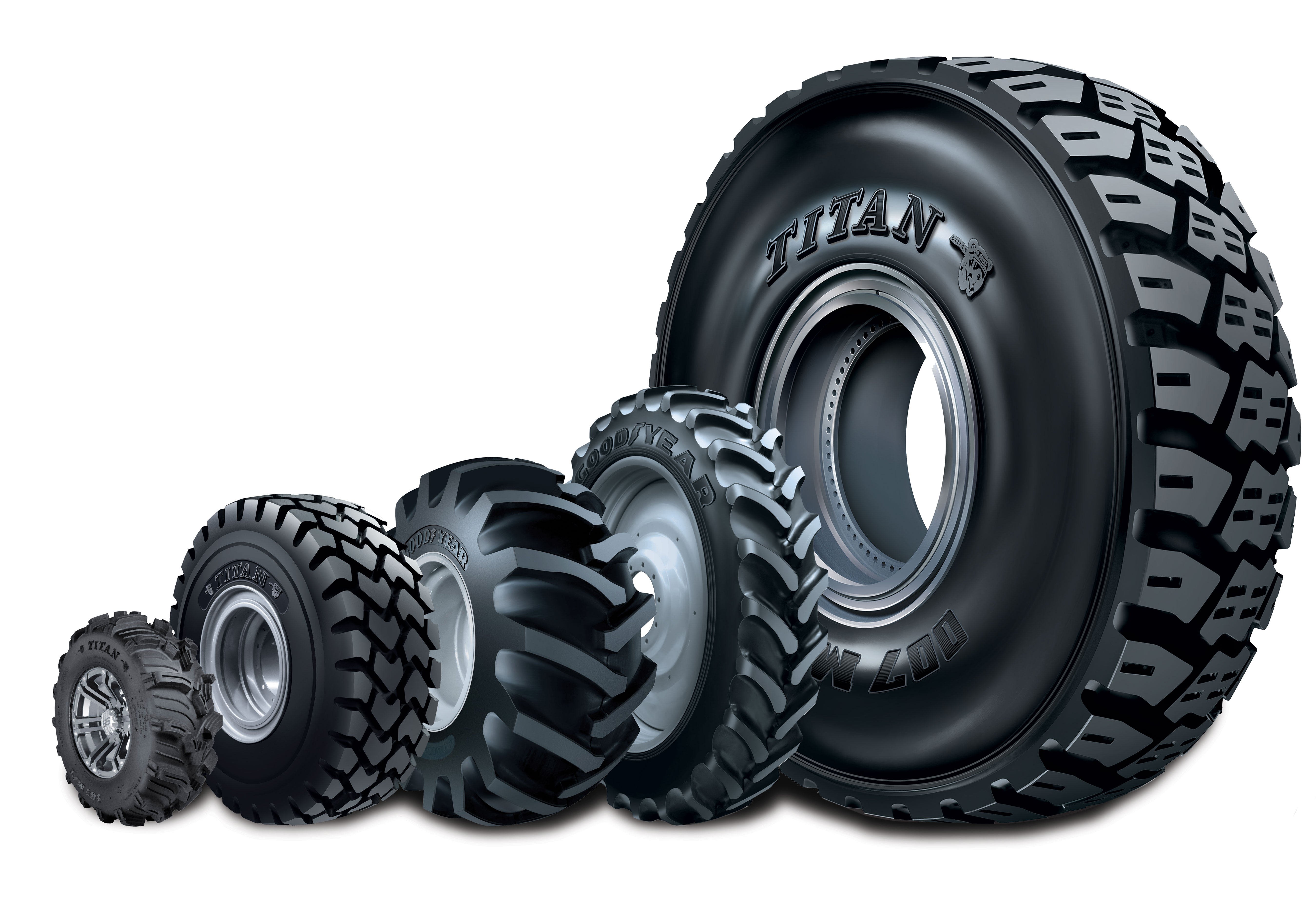 Titan and Goodyear Farm Tires