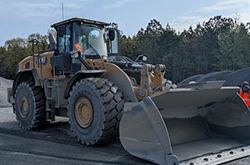 Loader with Diamondback Tires